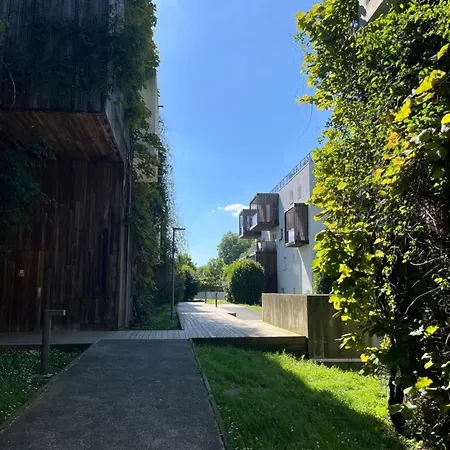 La Pessacaise Conviviale Friendly With Terrace Bordeaux Apartment